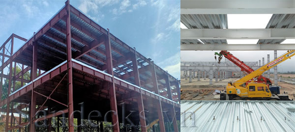 Ưu nhược điểm Sàn Deck | Ứng dụng Sàn Deck trong xây dựng
